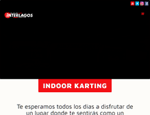 Tablet Screenshot of interlagoskarting.com